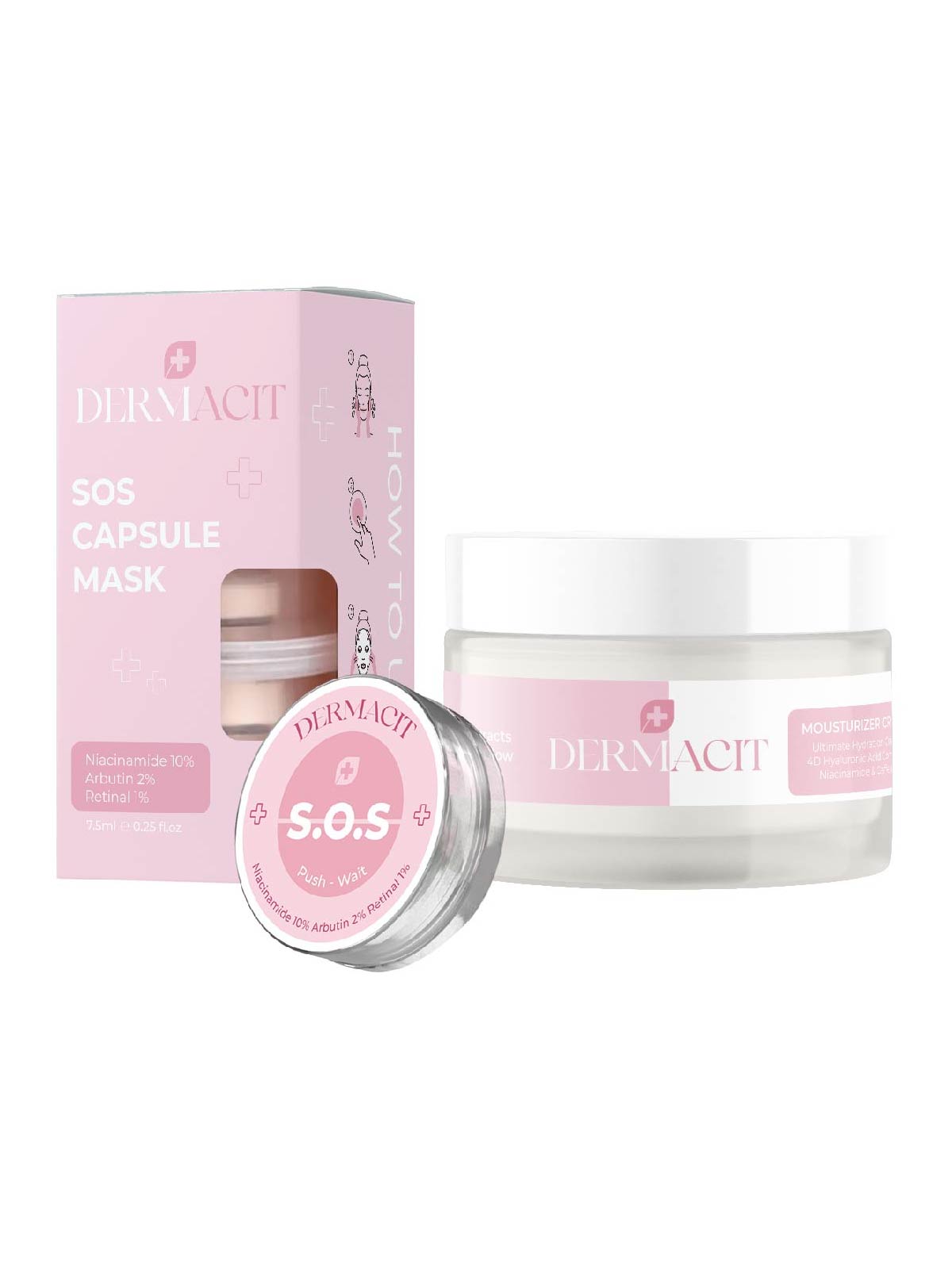 Dermacit SOS Kapsül Maske Nemlendirici Set