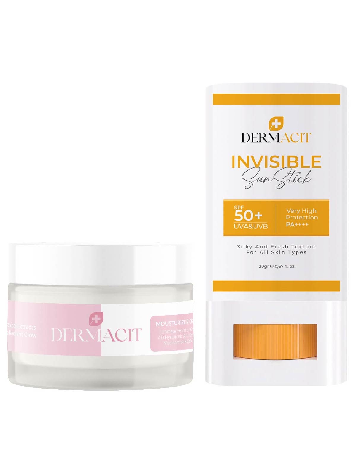Dermacit Nemlendirici Krem Stick Güneş Kremi Set