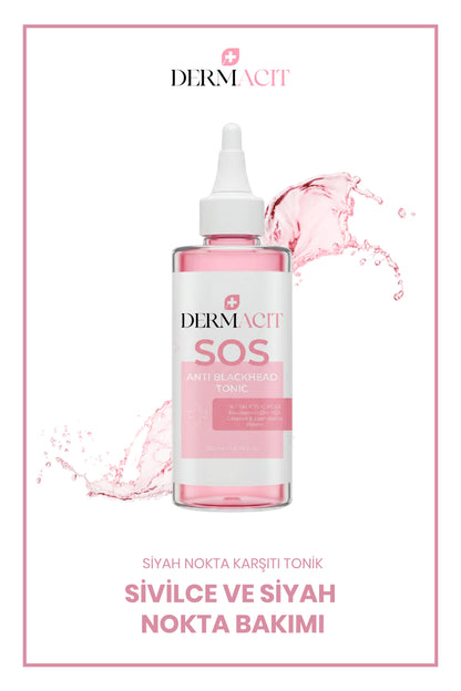 Sivilce ve Siyah Nokta Karşıtı, Gözenek Temizleyici Salisilik Asit Tonik 200 ml